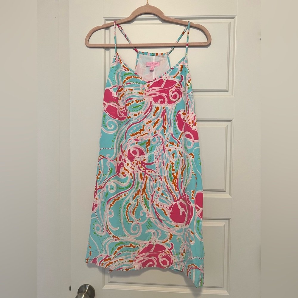 EUC silky dress size L